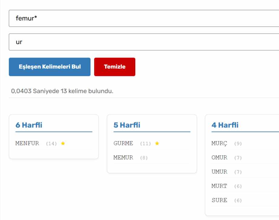 kelime bulma makines